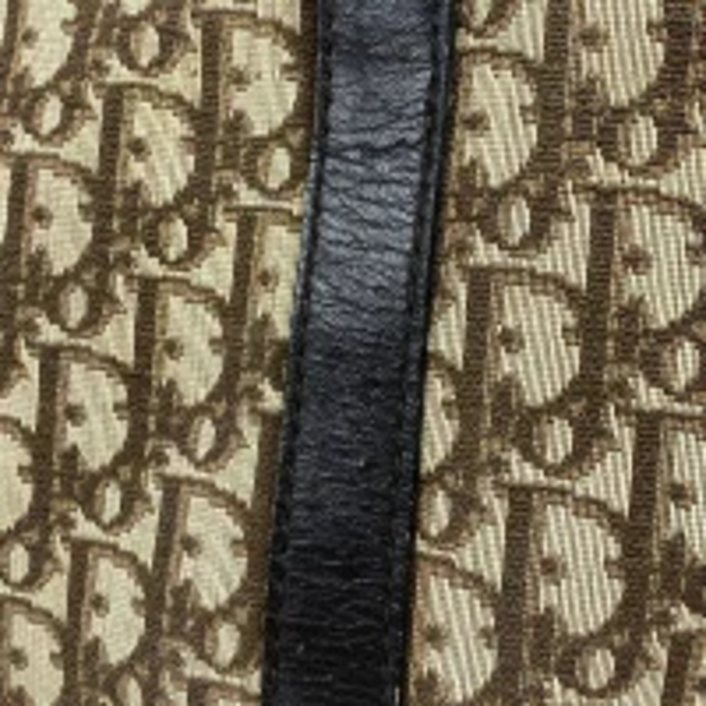 Dior Brown Trotter Canvas Christian Handbag Brown